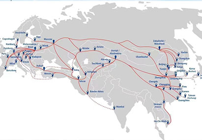 Multimodal international logistics